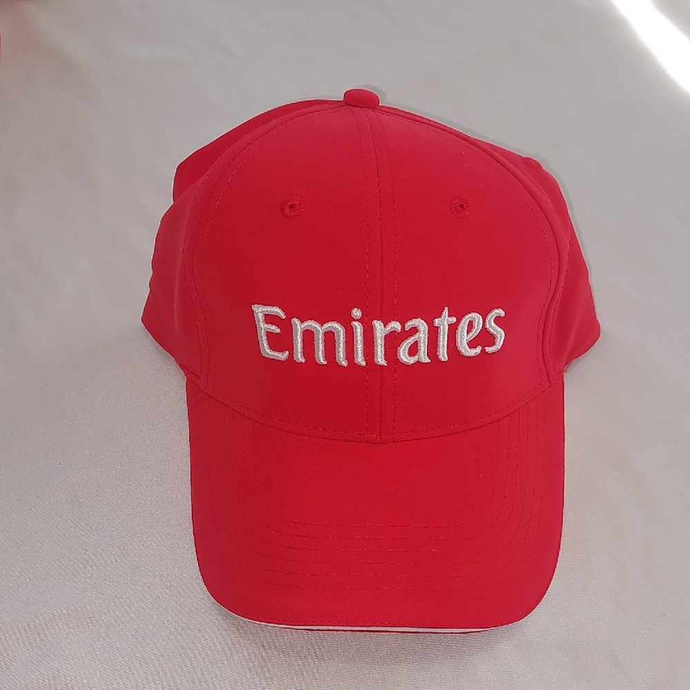 Red Emirates Cap. New Condition